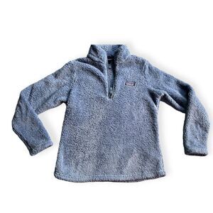 Patagonia Blue High Neck Pullover Sweater